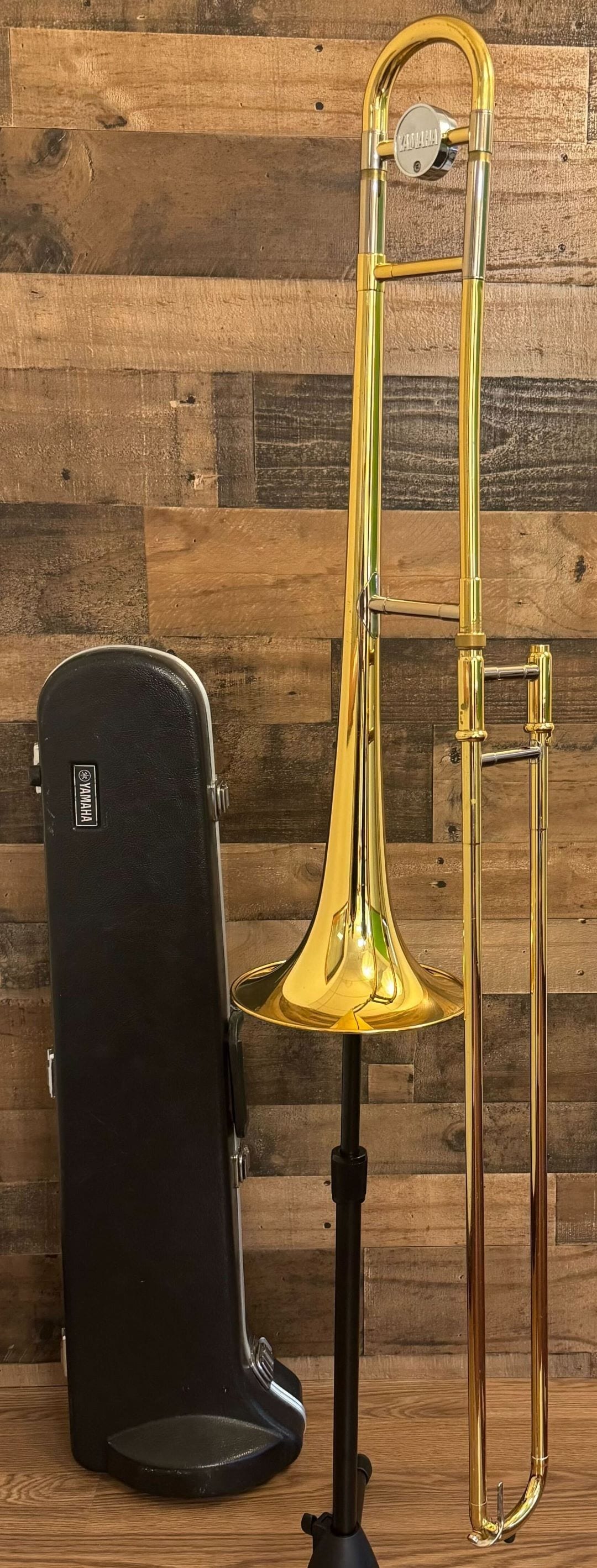 Used Yamaha YSL-354 Trombone - Gold Lacquer