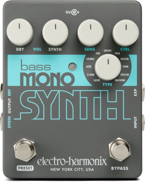 Electro-Harmonix BASS Mono SYNTH Analog/Synthesizer with A/C