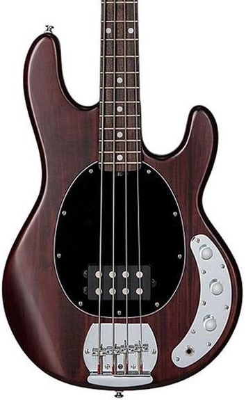 Sterling ST-RAY4-WS-J1 StingRay Bass Guitar - Walnut Satin