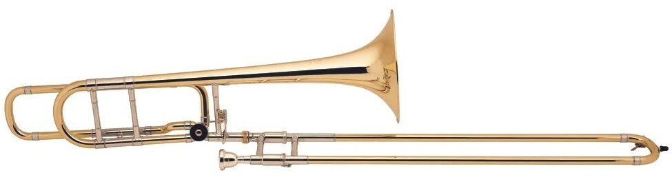 Bach 42BO Stradivarius Professional F-Attachment Trombone - Lacquer ...