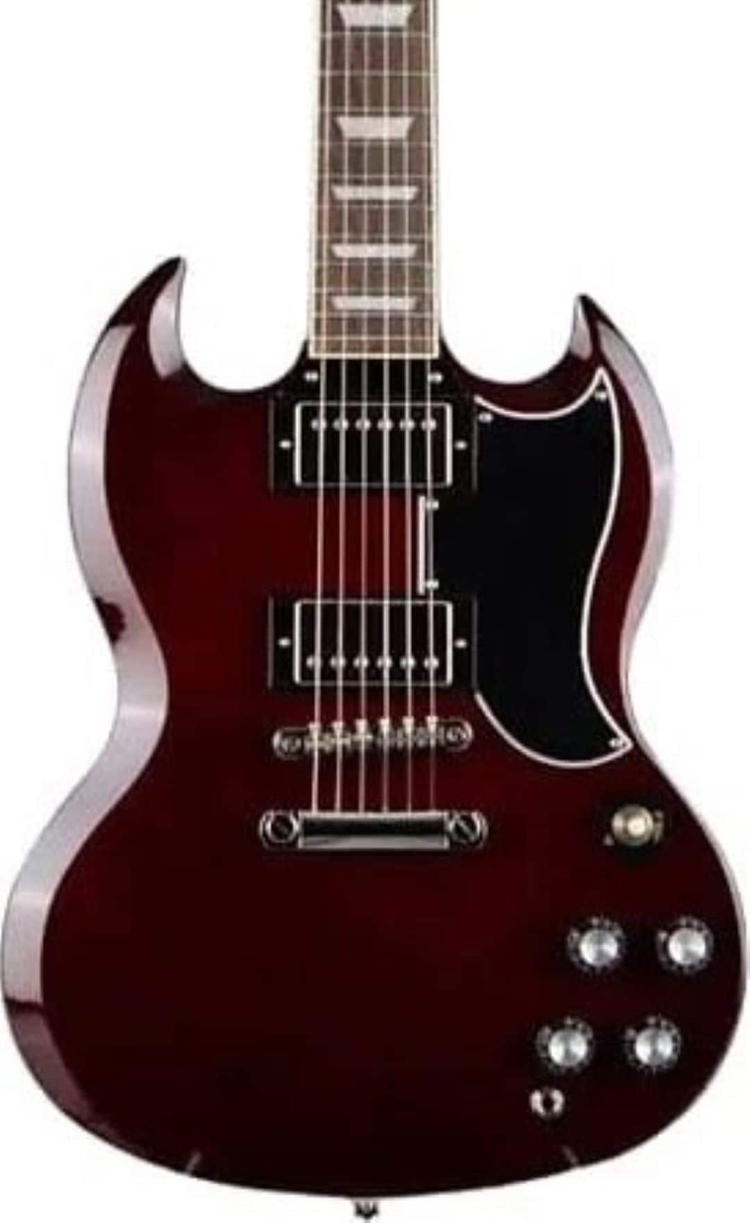 Epiphone 'Limited Edition' SG Standard 60's Electric Guitar - Dark Wine Red